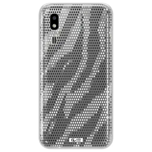 Zebra Dots Samsung A2 Core Clear TPU Case