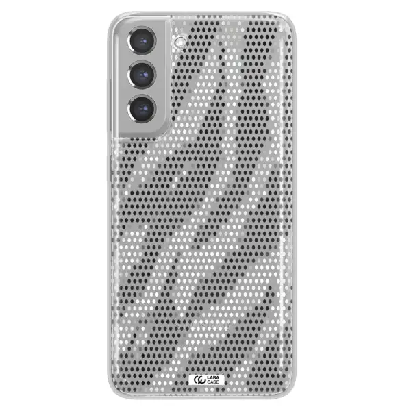 Zebra Dots Samsung A21 Fe Clear TPU Case