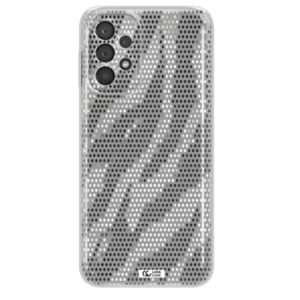 Zebra Dots Samsung A23 5G Clear Tpu Case