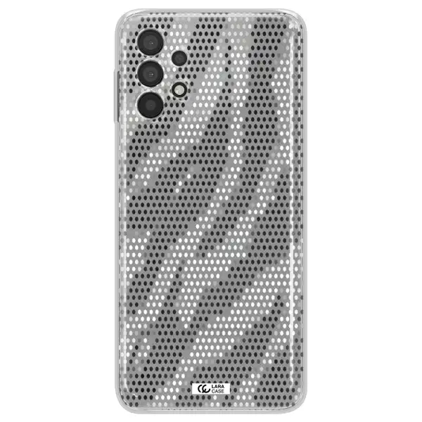 Zebra Dots Samsung A32 4G Clear Tpu Case