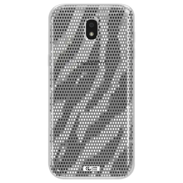 Zebra Dots Samsung J5 2017 Clear TPU Case