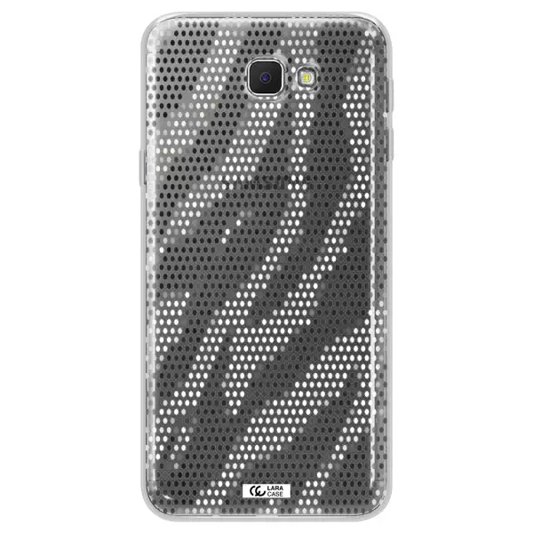 Zebra Dots Samsung J5 Prime Clear TPU Case