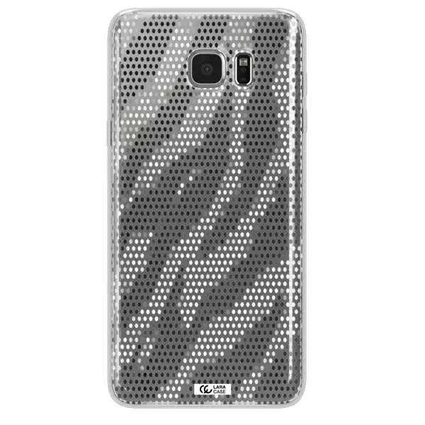 Zebra Dots Samsung Note 5 Clear TPU Case