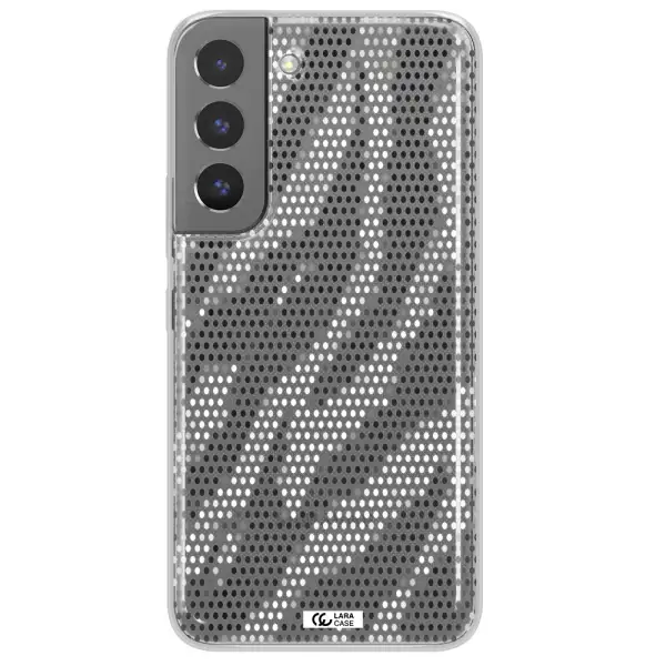 Zebra Dots Samsung S 22 Plus Clear TPU Case