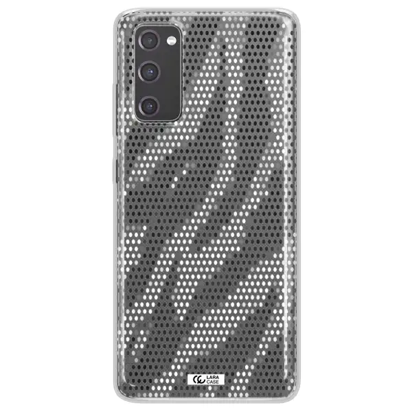 Zebra Dots Samsung S20 Fe Clear TPU Case