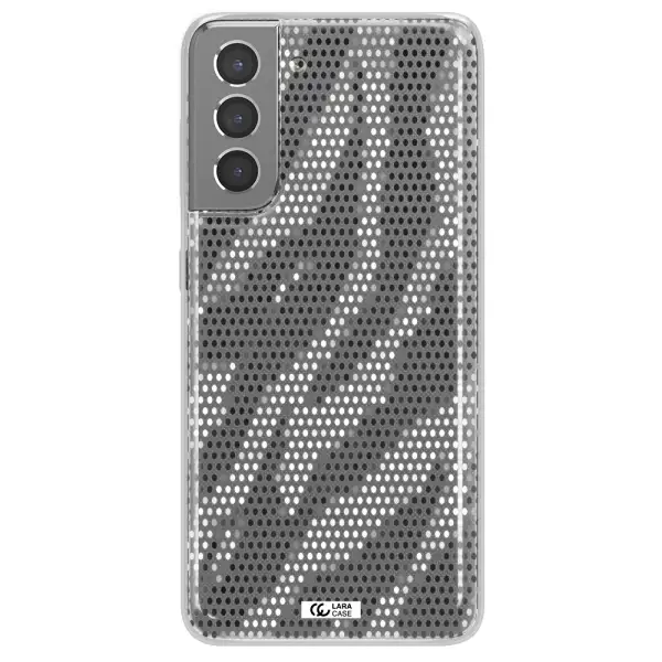 Zebra Dots Samsung S21 Clear TPU Case
