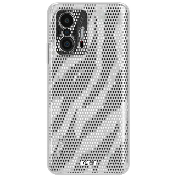 Zebra Dots Xiaomi 11T Clear Tpu Case
