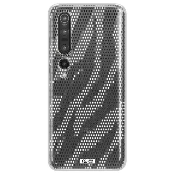 Zebra Dots Xiaomi Mi 10 Pro Clear TPU Case