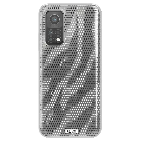 Zebra Dots Xiaomi Mi 10 T Pro Clear TPU Case