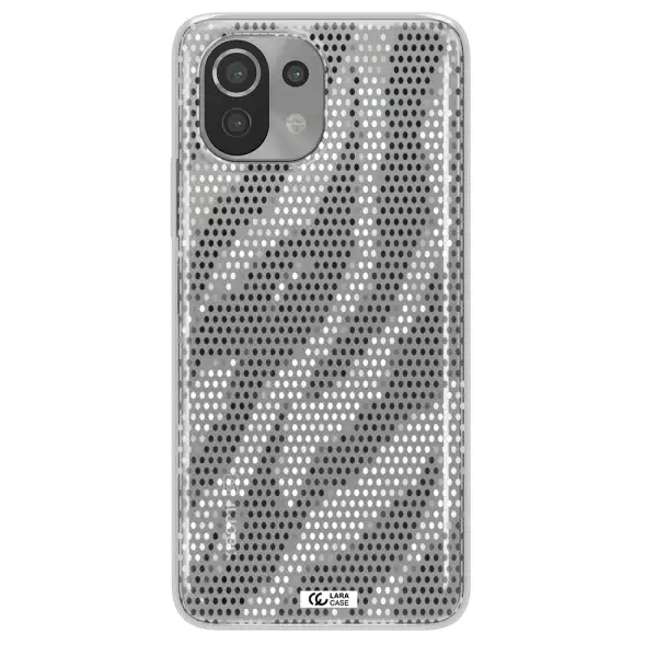Zebra Dots Xiaomi Mi 11 Lite Clear TPU Case