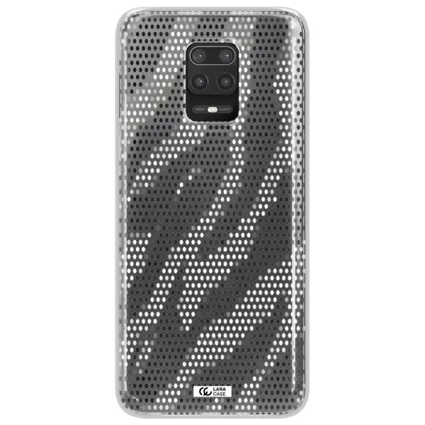 Zebra Dots Xiaomi Note 9S Clear TPU Case
