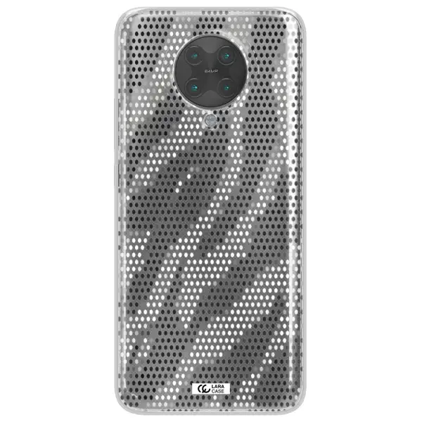 Zebra Dots Xiaomi Poco F2 Pro Clear TPU Case