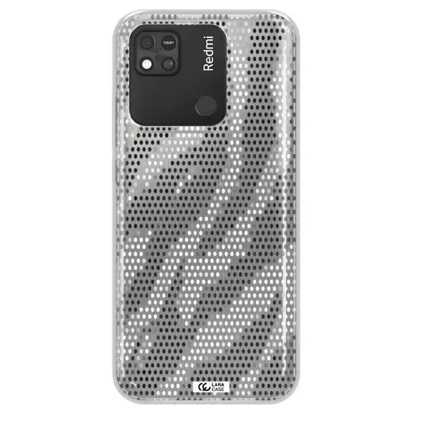 Zebra Dots Xiaomi Redmi 10A Clear TPU Case