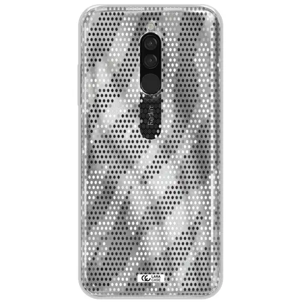 Zebra Dots Xiaomi Redmi 8 Clear Tpu Case