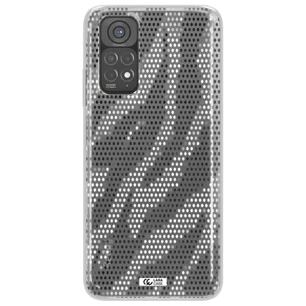 Zebra Dots Xiaomi Redmi Note 11 Clear TPU Case