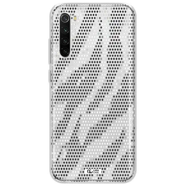 Zebra Dots Xiaomi Redmi Note 8T Clear Tpu Case