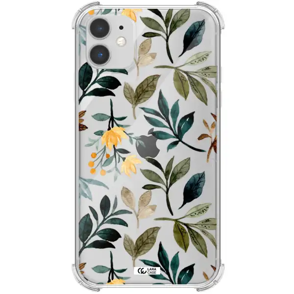 Fall Flowers Apple iPhone 11 Clear PC Case