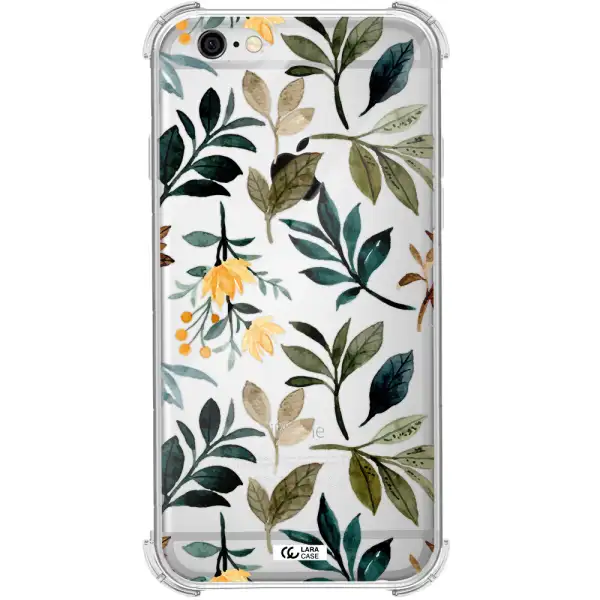 Fall Flowers Apple iPhone 6 Clear PC Case