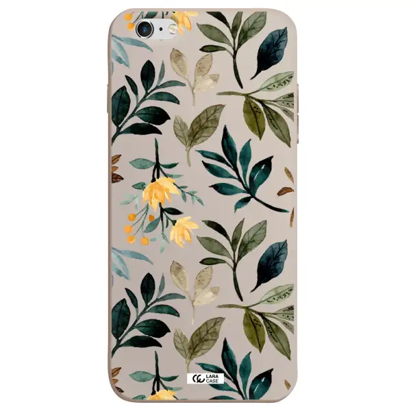 Fall Flowers Apple iPhone 6 s plus Silicone Stone Case