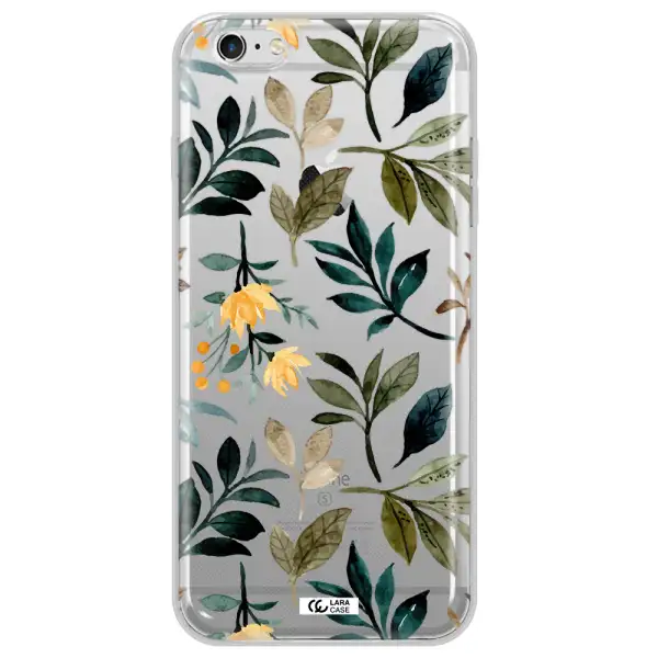 Fall Flowers Apple iPhone 6S Clear TPU Case