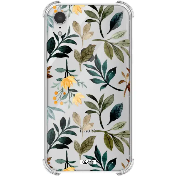 Fall Flowers Apple iPhone XR Clear PC Case