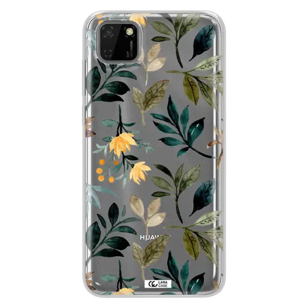 Fall Flowers Huawei Honor 9S Clear TPU Case