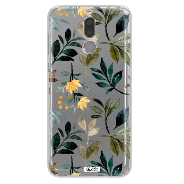 Fall Flowers Huawei Mate 10 Lite Clear TPU Case