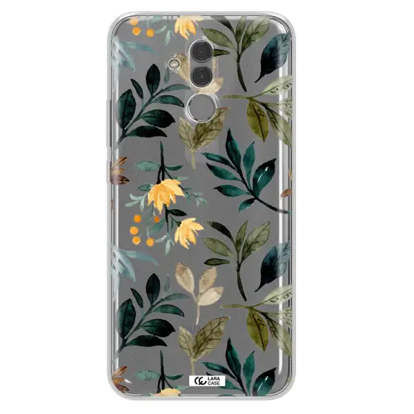 Fall Flowers Huawei Mate 20 Lite Clear TPU Case