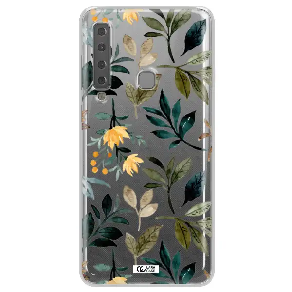 Fall Flowers Samsung A9 2018 Clear TPU Case
