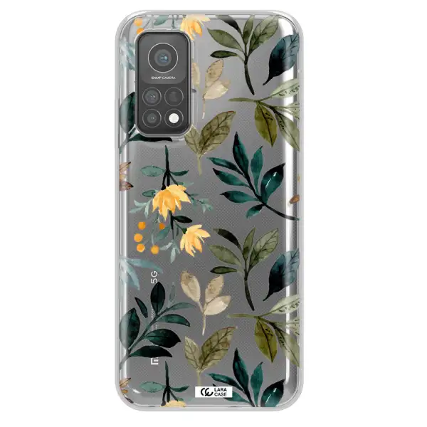 Fall Flowers Xiaomi Mi 10 T Pro Clear TPU Case