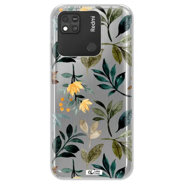 Fall Flowers Xiaomi Redmi 10A Clear TPU Case