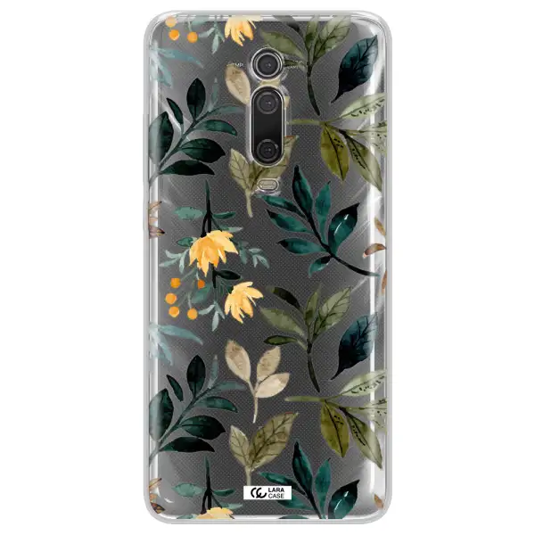 Fall Flowers Xiaomi Redmi K20 Clear Tpu Case