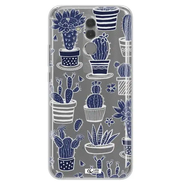 Blue Cactus Huawei Mate 20 Lite Clear TPU Case