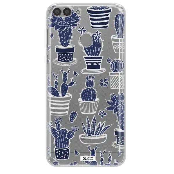 Blue Cactus Huawei P Smart 2017 Clear TPU Case