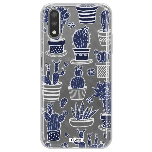 Blue Cactus Samsung A01 Clear TPU Case