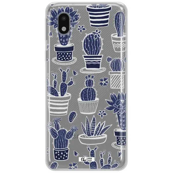 Blue Cactus Samsung A01 Core Clear Tpu Case