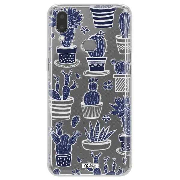 Blue Cactus Samsung A10S Clear TPU Case