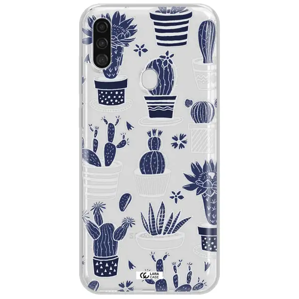 Blue Cactus Samsung A11 Clear TPU Case