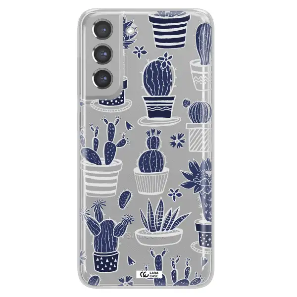 Blue Cactus Samsung A21 Fe Clear TPU Case
