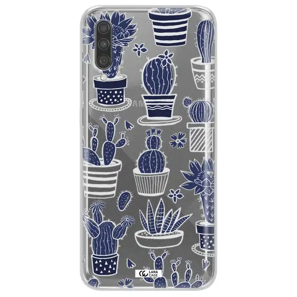 Blue Cactus Samsung A30S Clear TPU Case