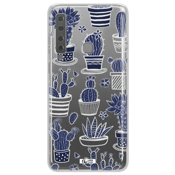 Blue Cactus Samsung A9 2018 Clear TPU Case