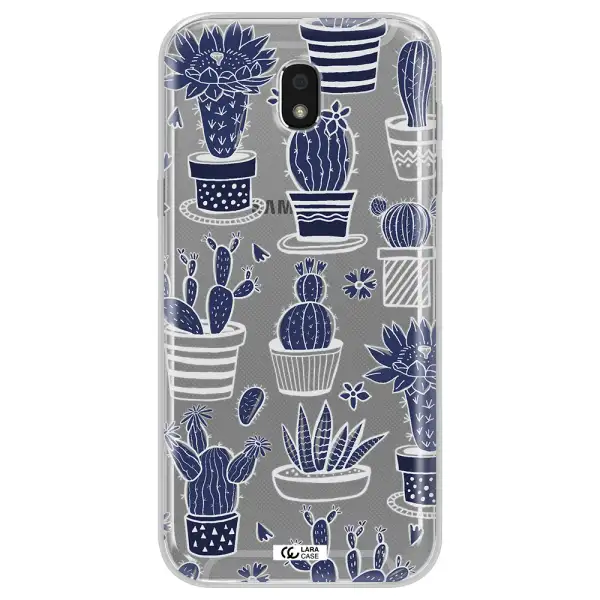 Blue Cactus Samsung J5 2017 Clear TPU Case