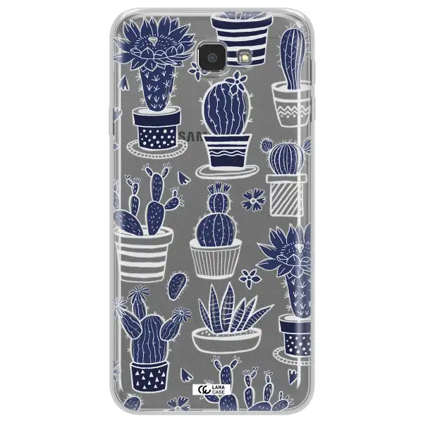 Blue Cactus Samsung J7 Prim Clear TPU Case