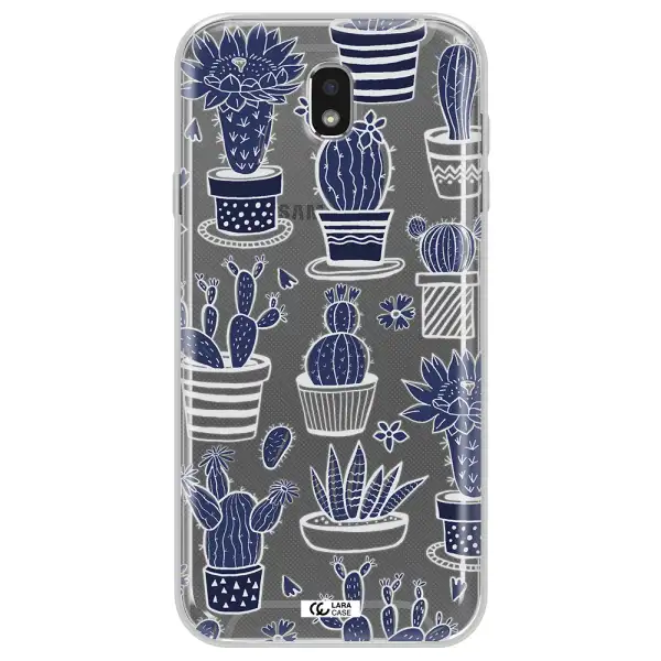 Blue Cactus Samsung J7 Pro Clear TPU Case