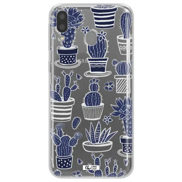 Blue Cactus Samsung M20 Clear TPU Case