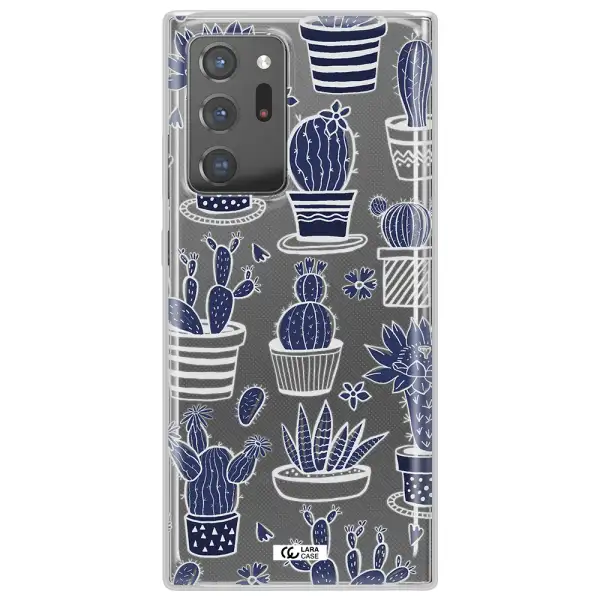 Blue Cactus Samsung Note 20 Ultra Clear TPU Case
