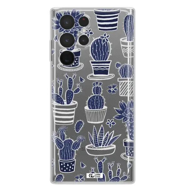 Blue Cactus Samsung S 22 Ultra Clear TPU Case