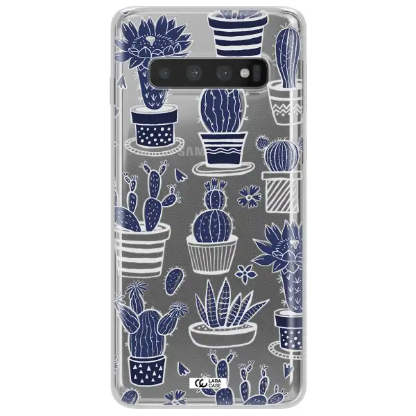 Blue Cactus Samsung S10 Plus Clear TPU Case