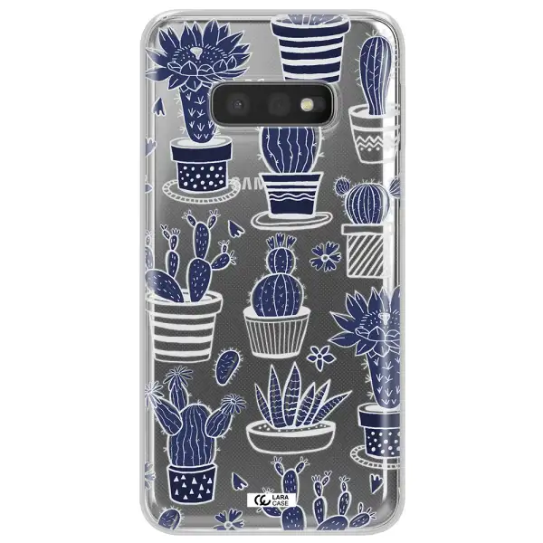 Blue Cactus Samsung S10e Clear TPU Case