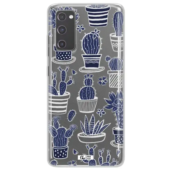 Blue Cactus Samsung S20 Fe Clear TPU Case